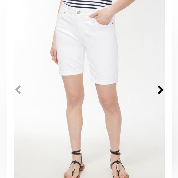 Chico’s Gorgeous Chocolate Brown “The Ultimate Short” Bermuda Short Length Sz 2 - Picture 1 of 12